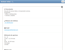 Tablet Screenshot of lecturaperu.com